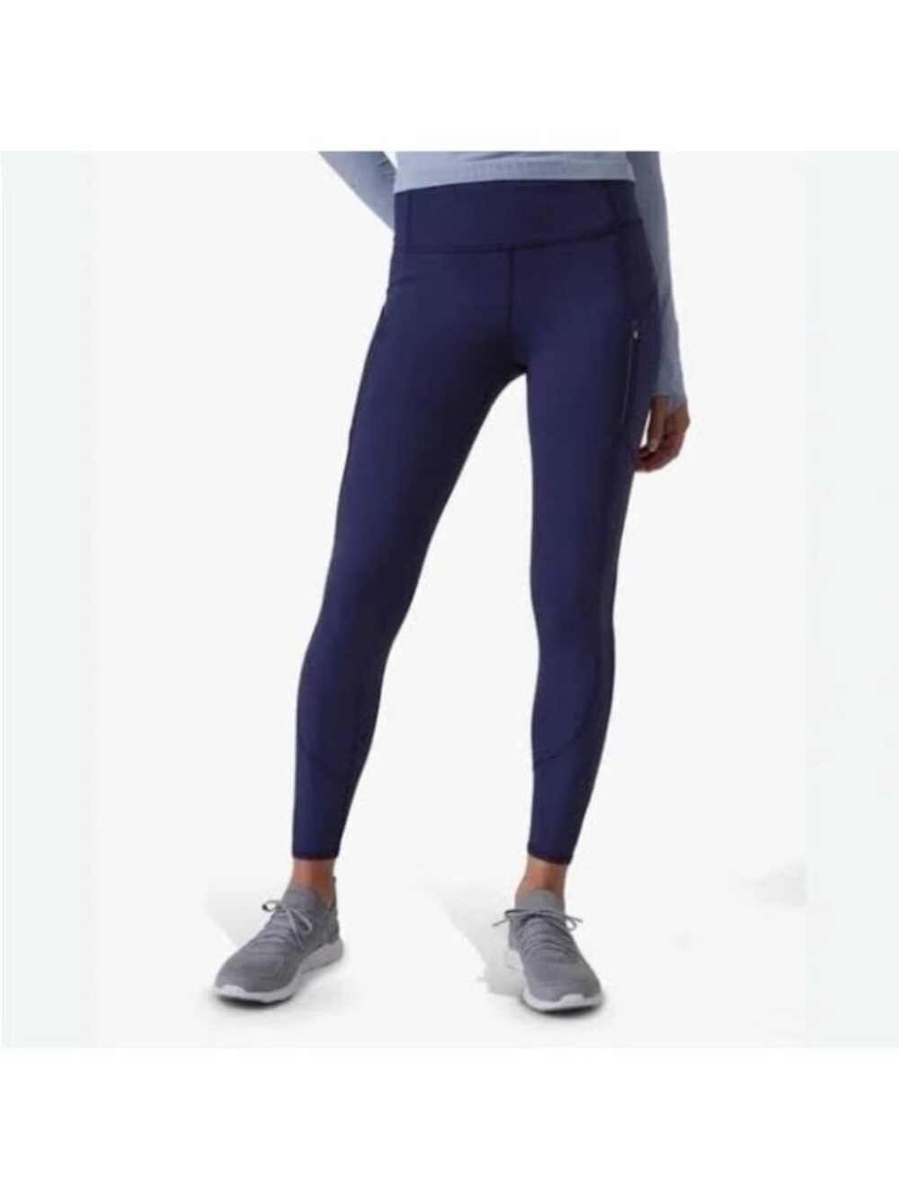 Athleta Rainier Women's High-Waist Navy Performance Leggings -XL